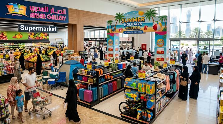 Ansar Gallery Summer Holidays Offers 2026 – Best Deals in Qatar & UAE (17–30 June)