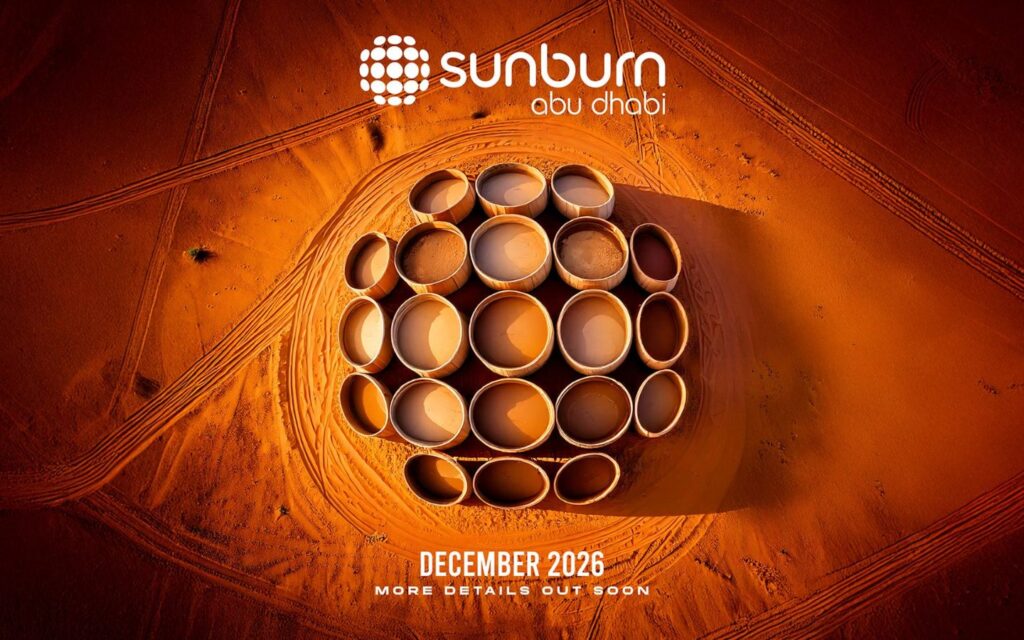 concert crowd at outdoor music festival in Abu Dhabi