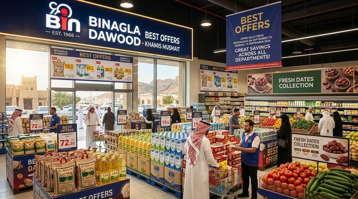 عروض بن داود أقوى التخفيضات في خميس مشيط السعودية - وفر حتى 57%