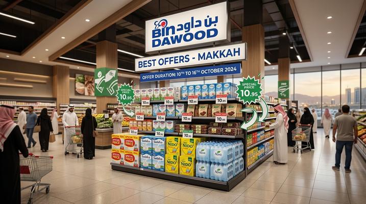 عروض بن داود مكة في الإمارات: تخفيضات تصل إلى 51% من 3 يونيو إلى 16 يونيو 2026