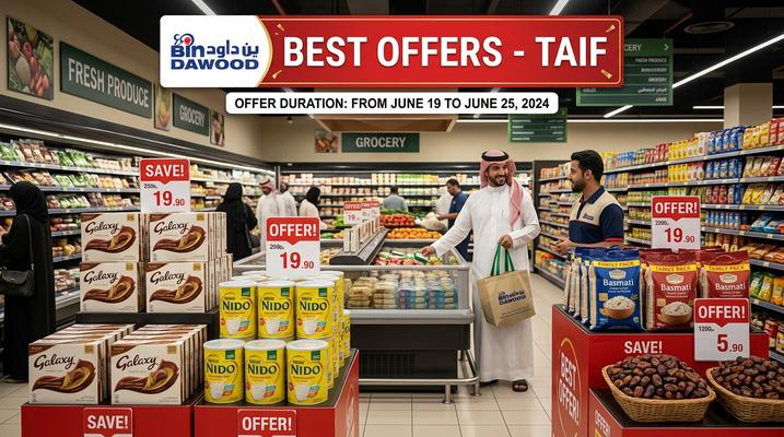 Bin Dawood Best Offers Taif May 2026: Up to 67% Discounts in Saudi Arabia