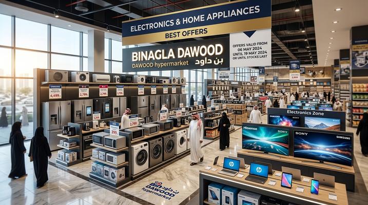 Bin Dawood Electronics & Home Appliances Sale: Up to 60% Off in UAE (July 15-28, 2026)