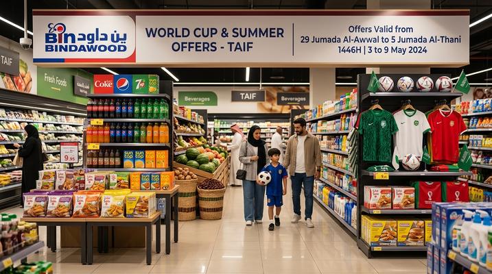 Bin Dawood Taif: World Cup & Summer Offers July 8-14, 2026 Saudi Arabia
