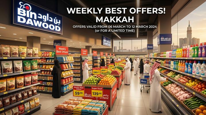 Bin Dawood Weekly Best Offers in Makkah, Saudi Arabia – 3-9 June 2026 Deals