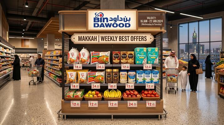 Bin Dawood Weekly Best Offers Makkah – UAE & Saudi Arabia Deals (29 Apr – 5 May 2026)