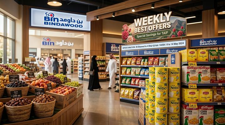 Bin Dawood Weekly Best Offers Taif – July 22–28, 2026 | Unmissable Deals in Saudi Arabia