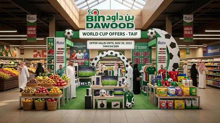 Bin Dawood World Cup Offers in Taif, Saudi Arabia – June 17-23, 2026