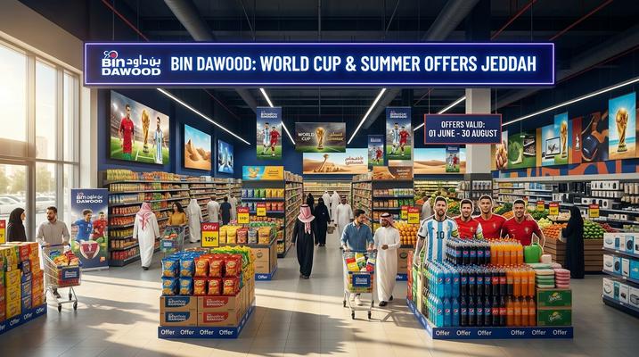 Bin Dawood World Cup & Summer Offers in Jeddah – Up to 47% Off (1-7 July 2026)