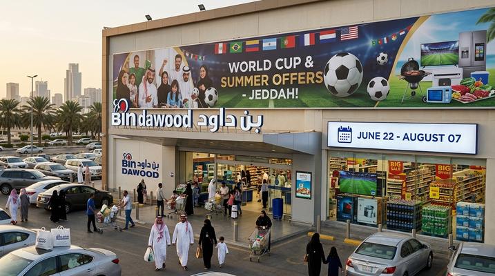 Bin Dawood World Cup & Summer Offers in Jeddah, Saudi Arabia – Exclusive Savings (1–14 July 2026)