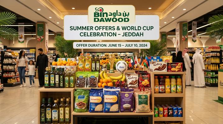 Bin Dawood World Cup & Summer Offers in Jeddah, Saudi Arabia – 08-14 July 2026