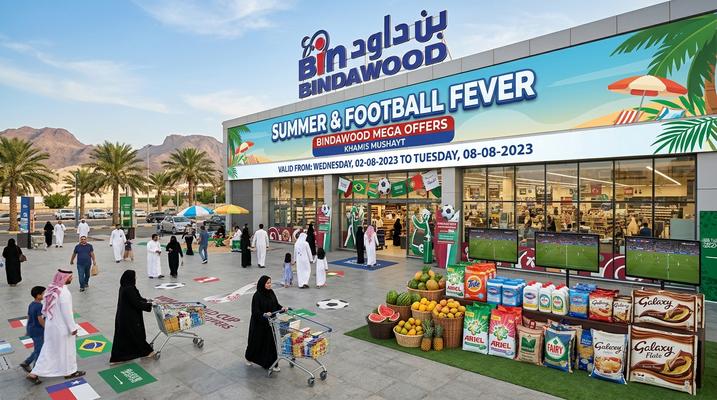 Bin Dawood World Cup & Summer Offers Khamis Mushayt – Up to 64% Off | 15-28 July 2026