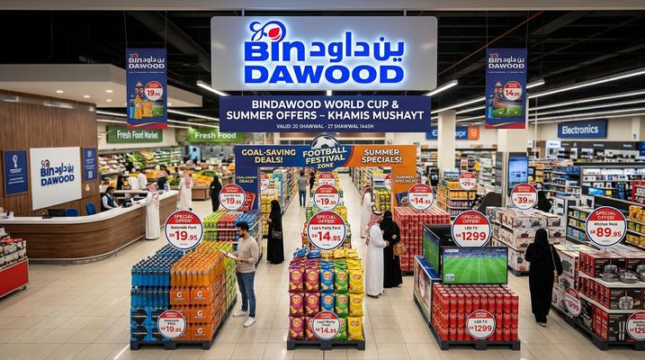 Bin Dawood World Cup & Summer Offers – Khamis Mushayt, July 8–14, 2026 | KSA