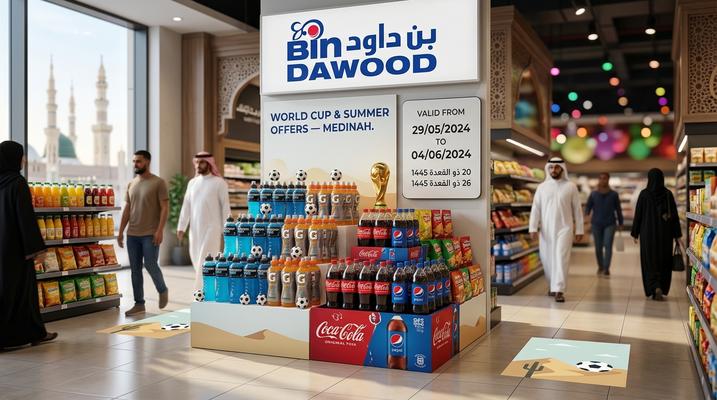 Bin Dawood World Cup & Summer Offers – Medinah | 1–14 Jul 2026