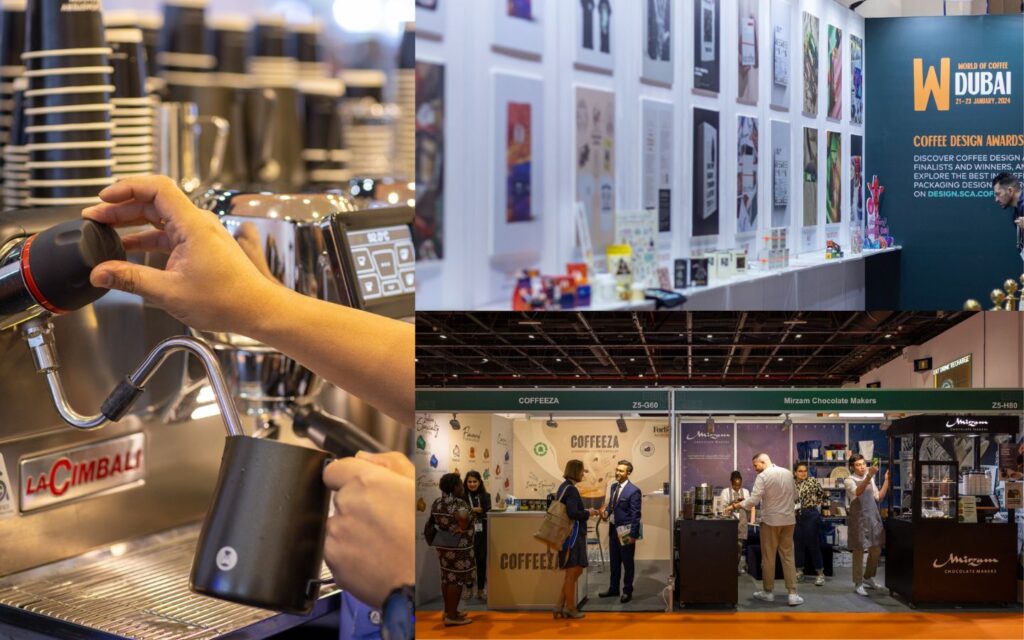 audience watching UAE National Barista and Latte Art Championships at World of Coffee Dubai