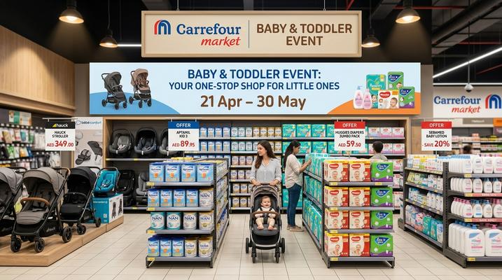 Carrefour Baby & Toddler Event UAE – Best Deals from 21 Apr to 20 May 2026