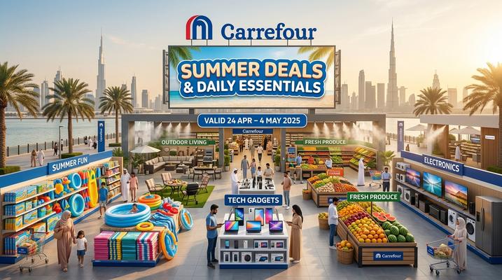Carrefour UAE Deals on Summer Picks & Daily Essentials – 24 Apr to 4 May 2026