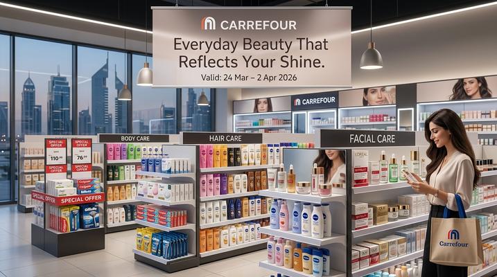 Carrefour Everyday Beauty Offers in UAE – Up to 67% Off | 24 Mar to 2 Apr 2026