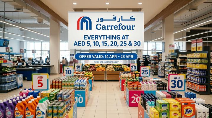 Carrefour UAE Offers: Everything at AED 5, 10, 15, 20, 25 & 30 – April 14 to 23, 2026