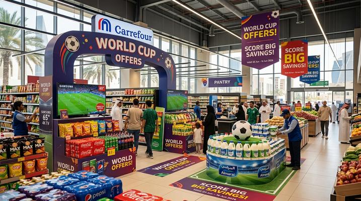 Carrefour Saudi Arabia World Cup Offers: Huge Savings on TVs, Smartphones, Tablets & More (June 3-16, 2026)