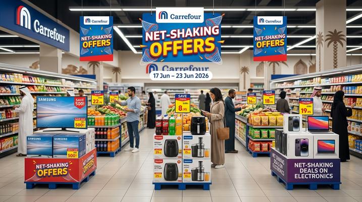 Carrefour Net-Shaking Offers in Saudi Arabia – 17-23 June 2026