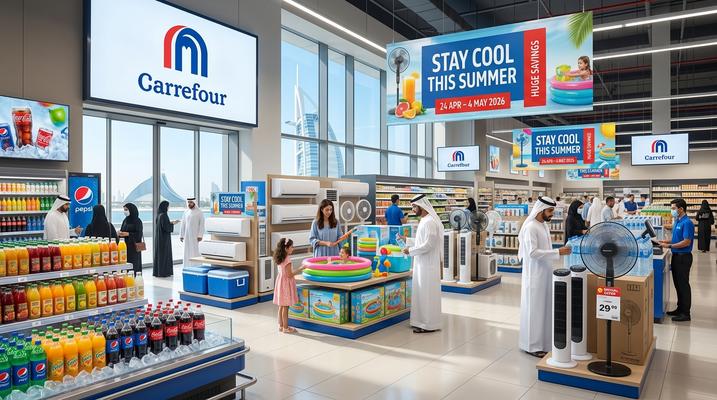 Carrefour Stay Cool This Summer Offers in UAE – 24 Apr to 4 May 2026