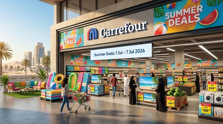 Carrefour Summer Deals in Saudi Arabia & UAE – Up to 56% Off – July 1-7, 2026