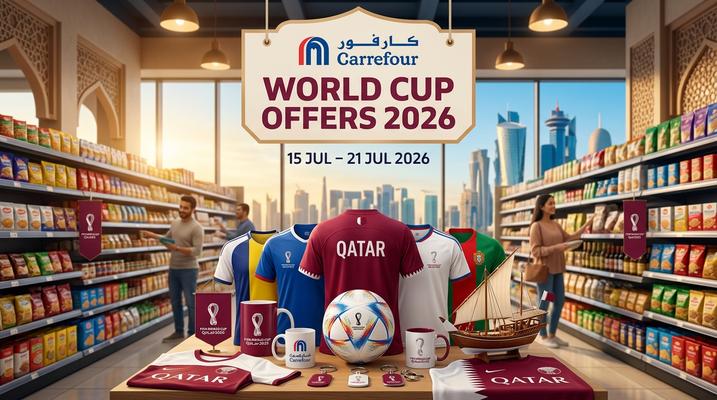 Carrefour World Cup Offers in UAE, Qatar – Best Deals on TVs, Snacks & Fashion (15-21 Jul 2026)