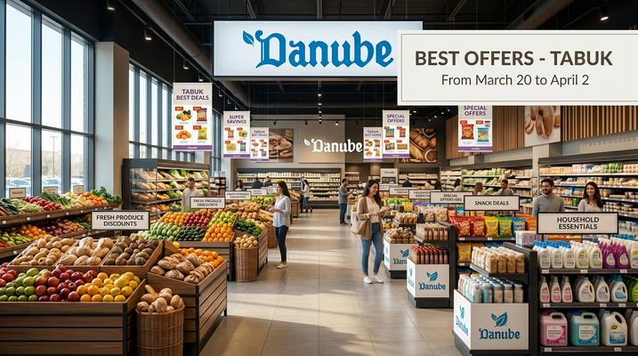 Danube Best Offers in Tabuk, KSA – April 22 to May 5, 2026 | Up to 55% Off