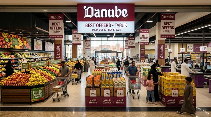 Danube Best Offers in Tabuk, KSA – Save Up to 58% (8–21 Apr 2026)