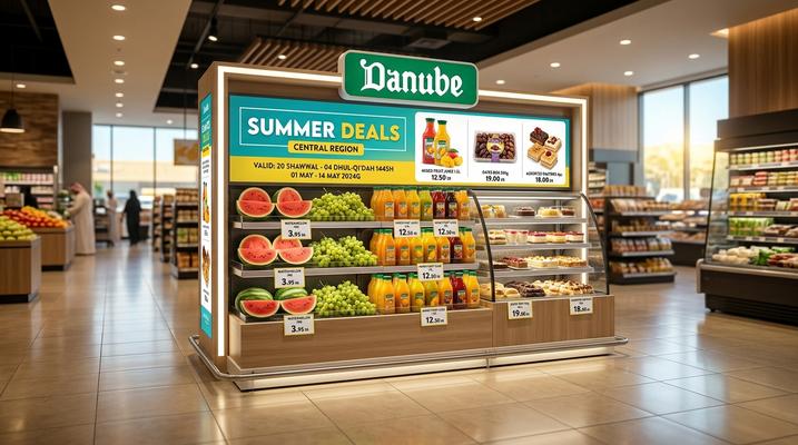 Danube Summer Deals - Central Region Saudi Arabia: Up to 55% Off (1-14 July 2026)