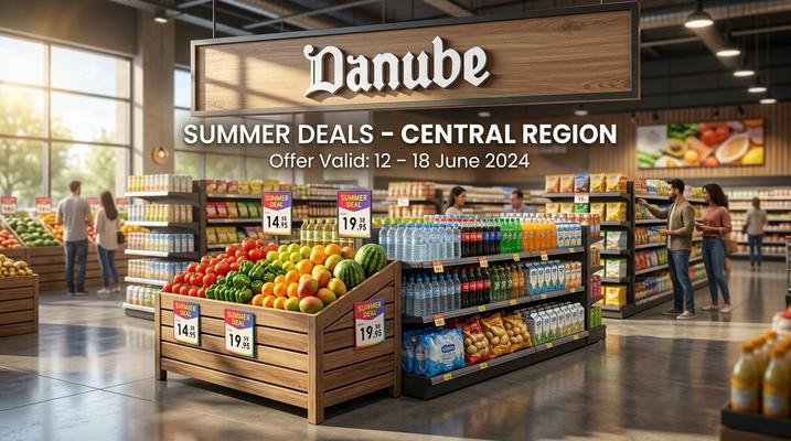 Danube Summer Deals – Central Region: Up to 63% Off Groceries, Meat & More (08-14 July 2026) in UAE