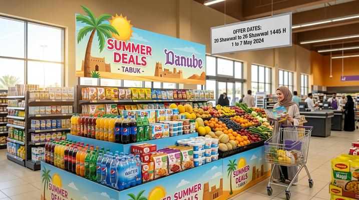 Danube Summer Deals Tabuk UAE, KSA – Save Up to 48% on Groceries, Snacks & Homeware (Jul 22 – 28, 2026)