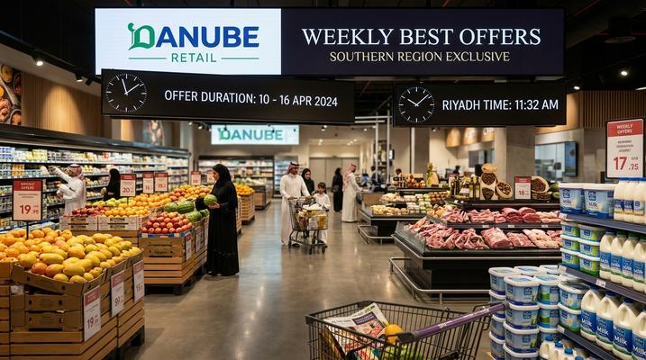 Danube Weekly Best Offers in KSA – Save Up to 63% on Groceries, Electronics & More