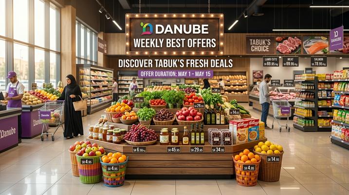 Danube Weekly Best Offers in Tabuk, KSA – April 8 to 14, 2026