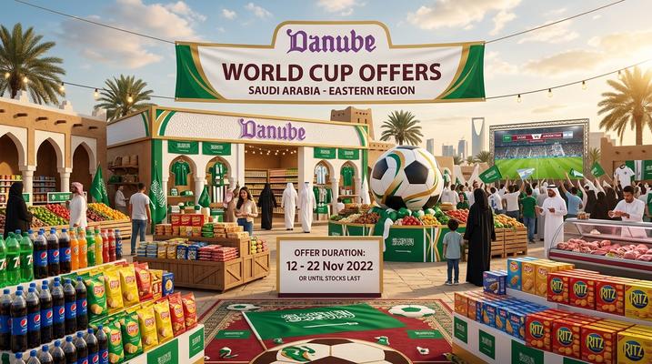 Danube World Cup Offers Eastern Region – Top Grocery & Electronics Deals in Saudi Arabia (24-30 June 2026)