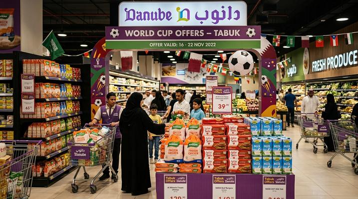 عروض الدانوب كأس العالم في الإمارات: تخفيضات حتى 58% من 24 إلى 30 يونيو 2026