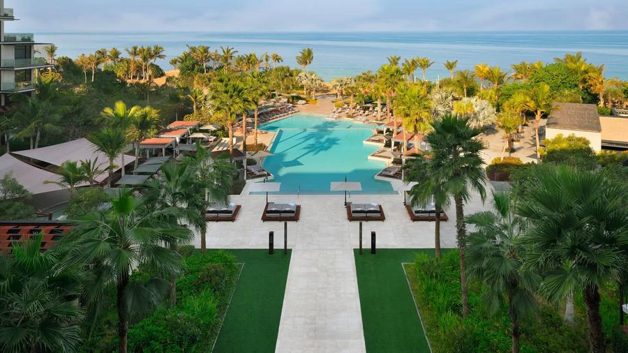 Banyan Tree Dubai beachfront resort on Bluewaters Island