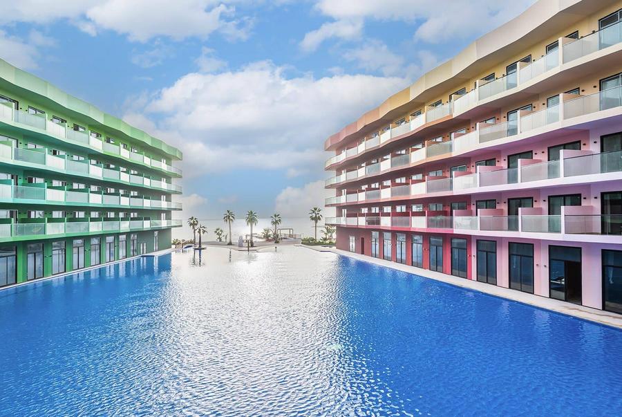 voco Monaco Dubai hotel on The World Islands