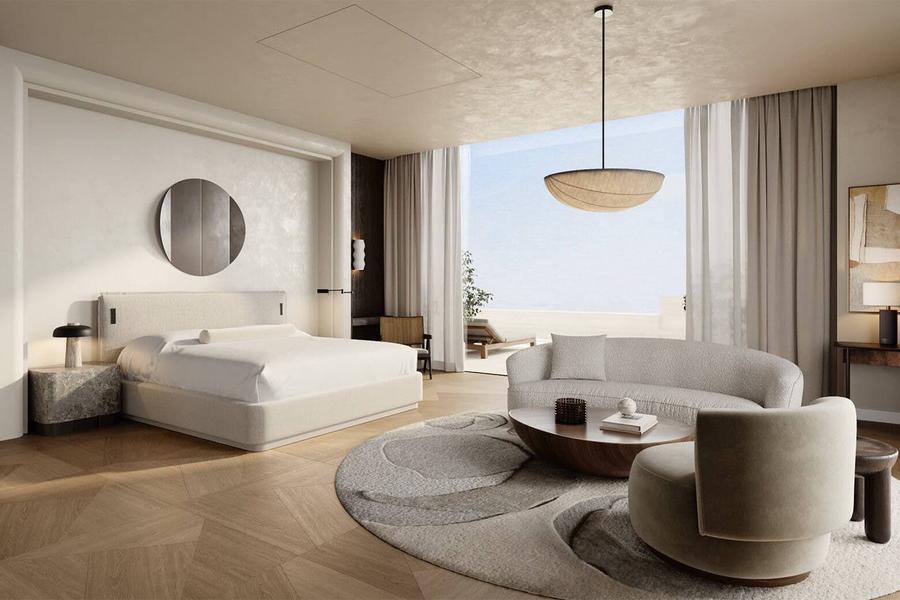 Delano Dubai luxury hotel on Bluewaters Island