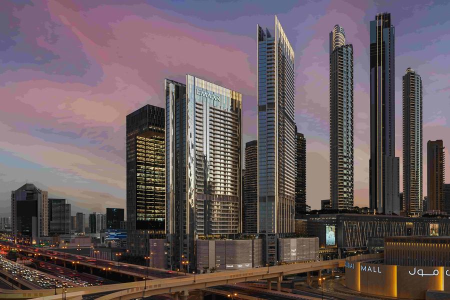 Vida Dubai Mall hotel with Burj Khalifa views