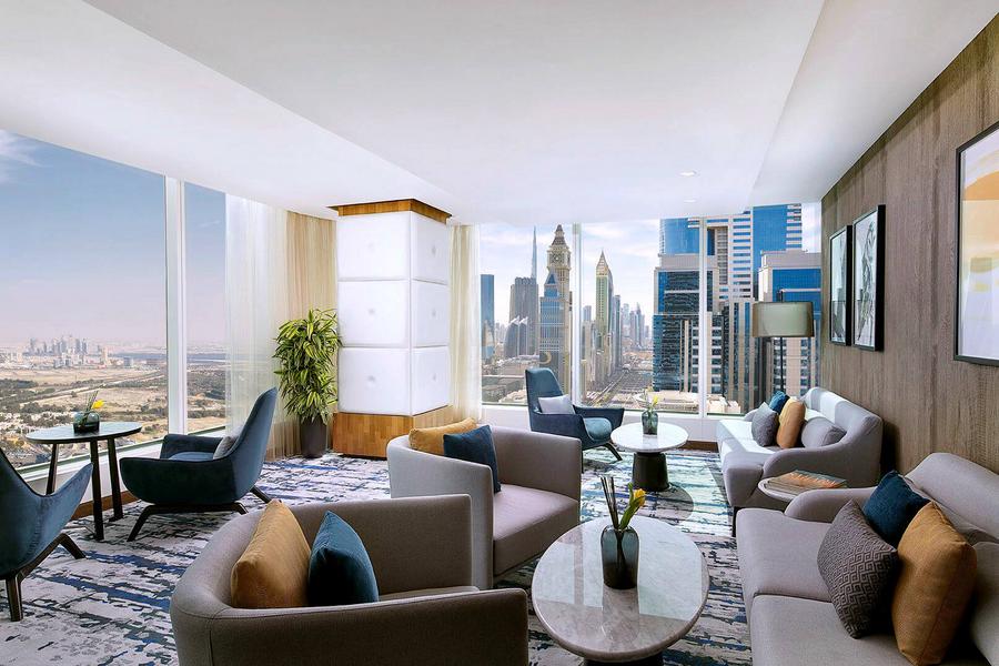 voco Dubai The Palm hotel on Palm West Beach