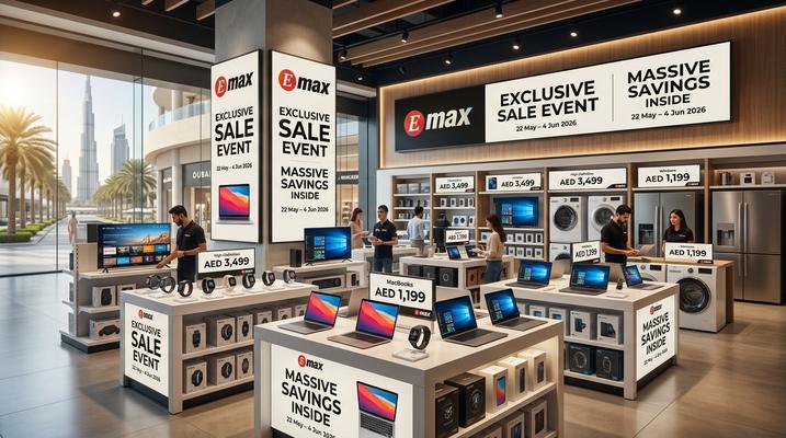 Emax Exclusive Sale UAE: Best Electronics & Appliance Deals Until June 4, 2026