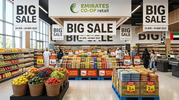 Emirates Co-Operative Society Big Sale in UAE – Dubai & Hatta | 24 Apr to 04 May 2026