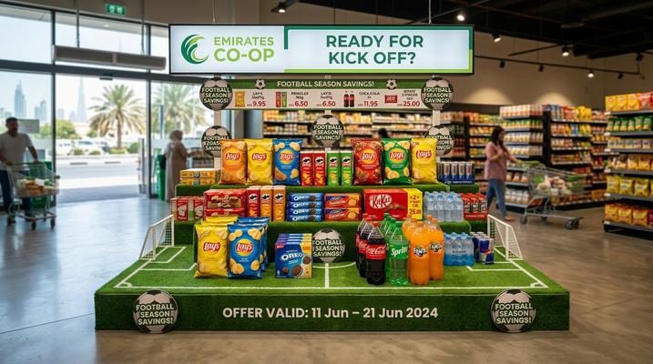 Emirates Co-Operative Society 'Ready For Kick Off' Dubai Offers – 11-21 June 2026 | Up to 64% Off