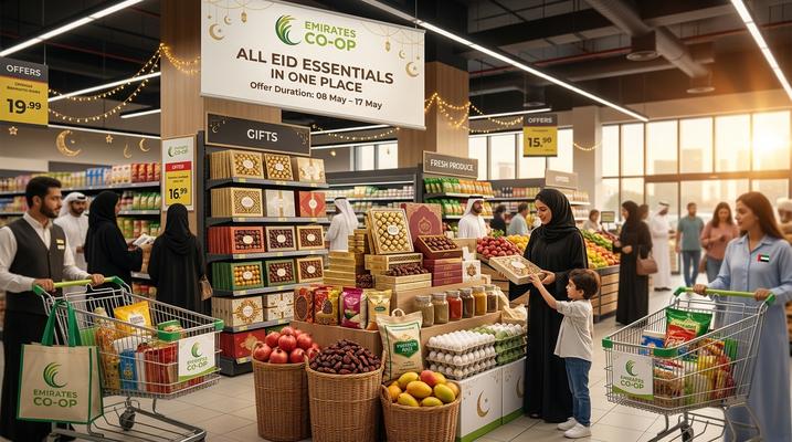 Emirates Co-Operative Society UAE: Eid Essentials Offers in Dubai (8–17 May 2026)