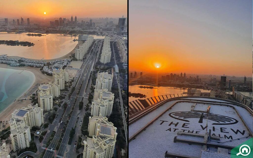 The Next Level at The View at The Palm with sweeping 360-degree city and sea views