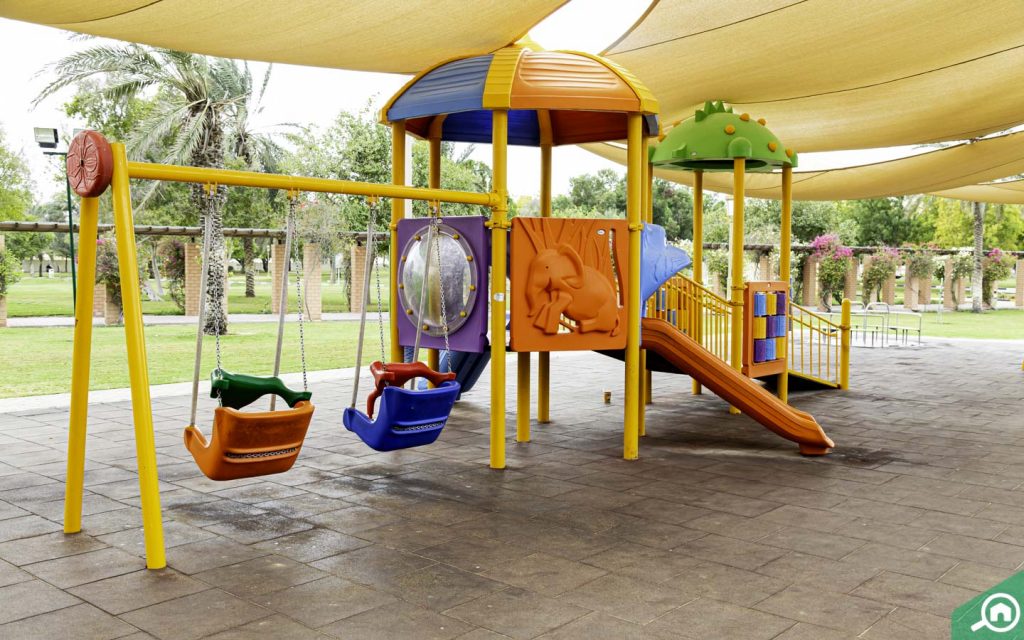 covered playground at Sharjah National Park