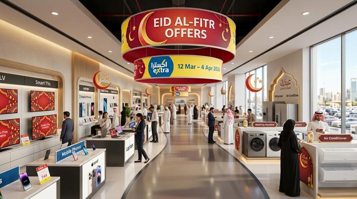 عروض أكسترا عيد الفطر في الرياض السعودية من 12 مارس حتى 4 أبريل 2026 – خصومات مذهلة