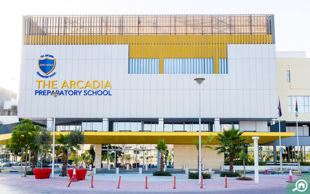 Arcadia School near Jumeirah Village Triangle in Dubai