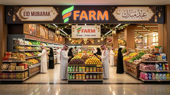 عروض أسواق المزرعة عيد مبارك في السعودية من 18 حتى 31 مارس 2026